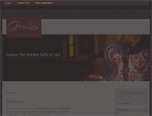 Tablet Screenshot of gerilinsestatesales.net